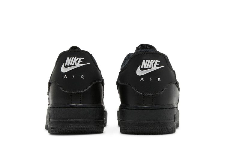 Nike Air Force 1/1 GS 'Black Bright Crimson'