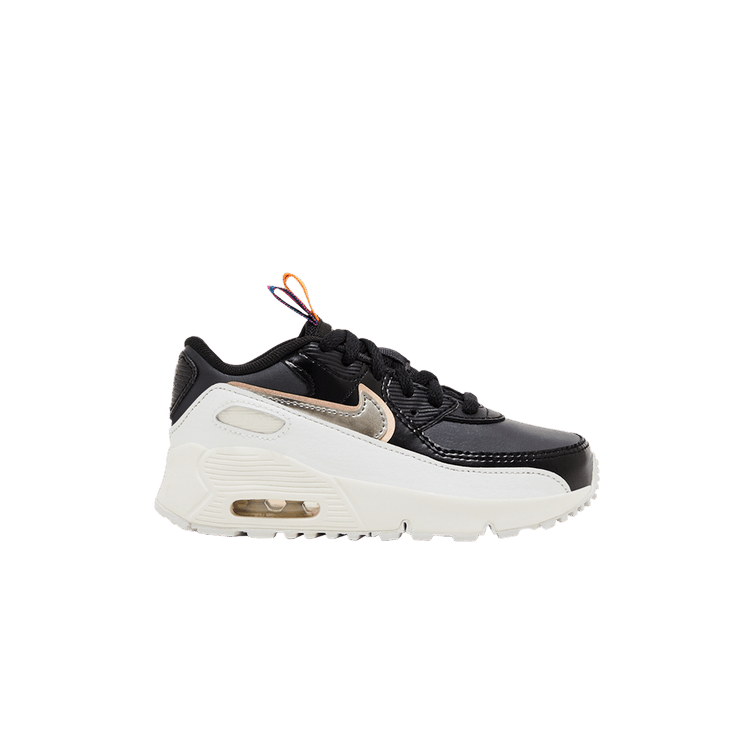 Nike Air Max 90 Leather SE TD 'Off Noir Metallic Pewter'
