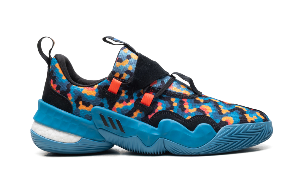 Trae Young 1 Pixel "Core Black Signal Orange" GY0289