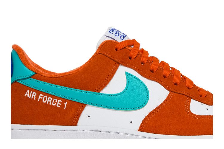 Nike Air Force 1 '07 LV8 'Athletic Club - Rush Orange Washed Teal'