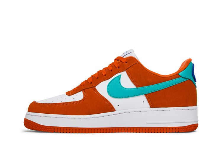 Nike Air Force 1 '07 LV8 'Athletic Club - Rush Orange Washed Teal'