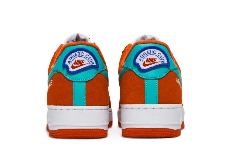 Nike Air Force 1 '07 LV8 'Athletic Club - Rush Orange Washed Teal'