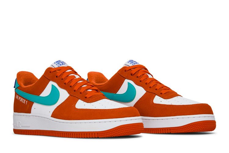 Nike Air Force 1 '07 LV8 'Athletic Club - Rush Orange Washed Teal'