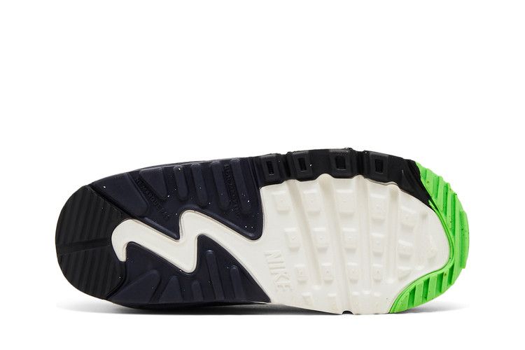 Nike Air Max 90 Leather SE TD 'Black Scream Green'