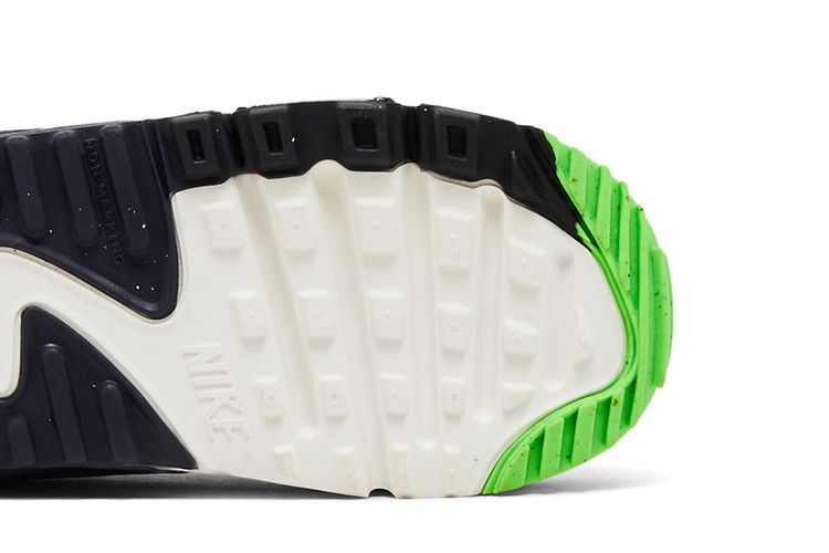 Nike Air Max 90 Leather SE TD 'Black Scream Green'