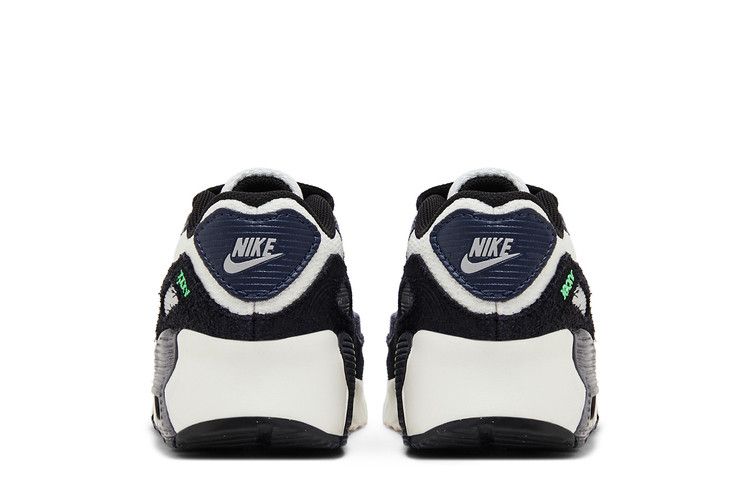 Nike Air Max 90 Leather SE TD 'Black Scream Green'