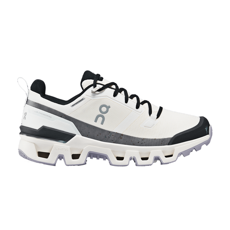 ON Wmns Cloudwander Waterproof 'Ivory Black'