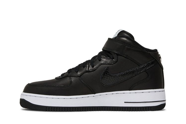 Stussy x Nike Air Force 1 Mid 'Black Snakeskin'