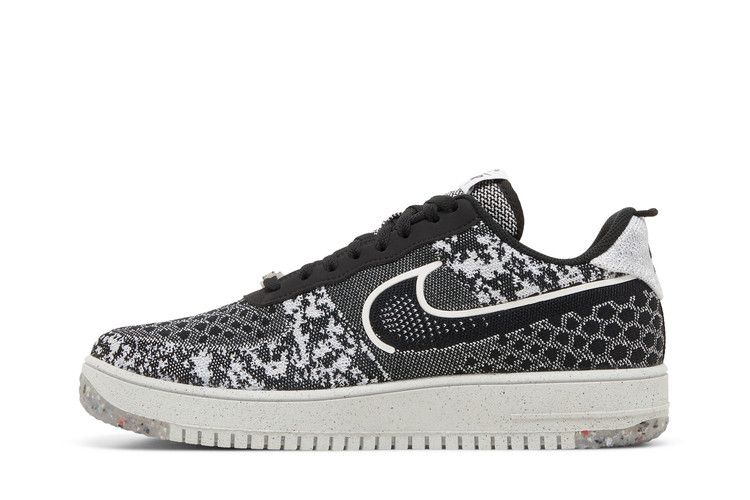 Nike Air Force 1 Crater Flyknit Next Nature 'Black White'