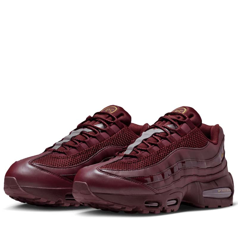 Nike Air Max 95 'T90' - Burgundy Crush/Metallic Gold