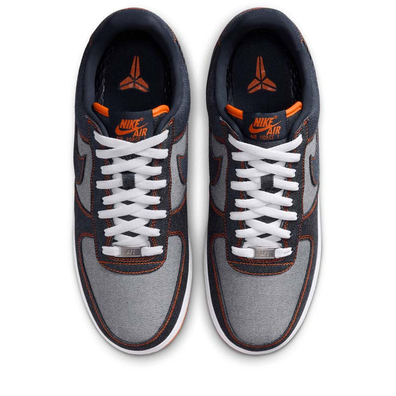 Kobe Bryant x Nike Air Force 1 Low Protro 'Denim' - Obsidian/Safety Orange