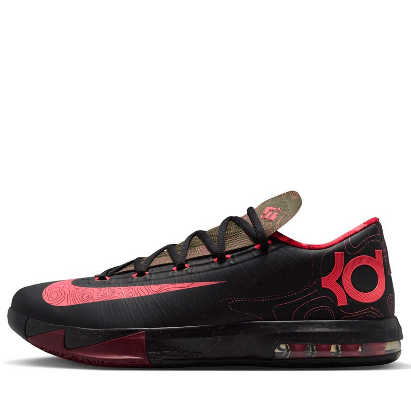 Nike KD 6 'Meteorology' - Black/Atomic Red