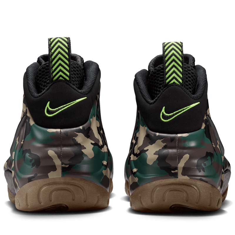 Nike Air Foamposite Pro Premium 'Green Camo' - Black/Black