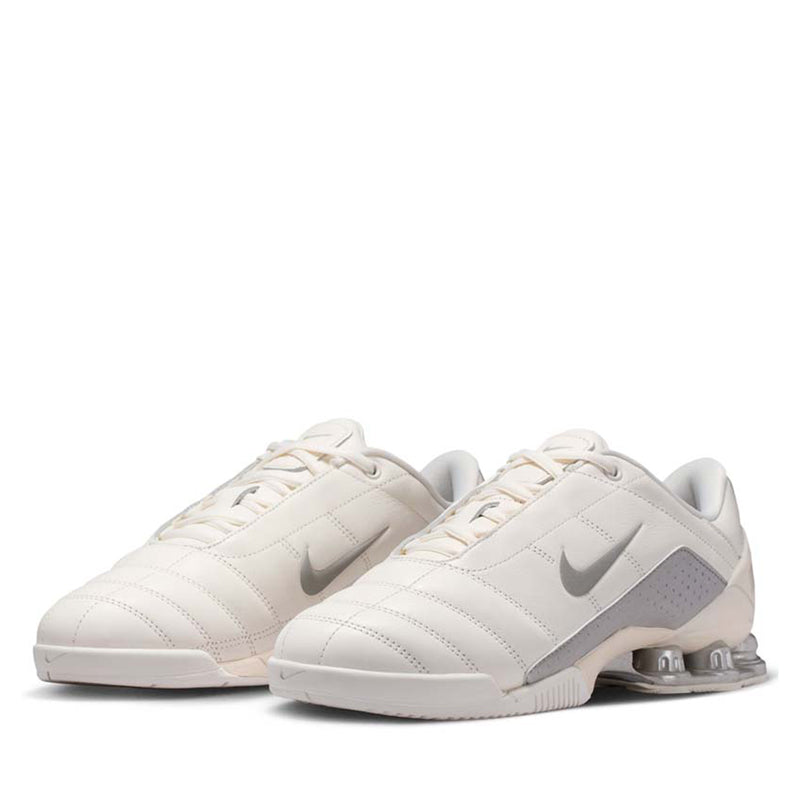Women's Nike T90 Shox Magia - Sail/Metallic Silver