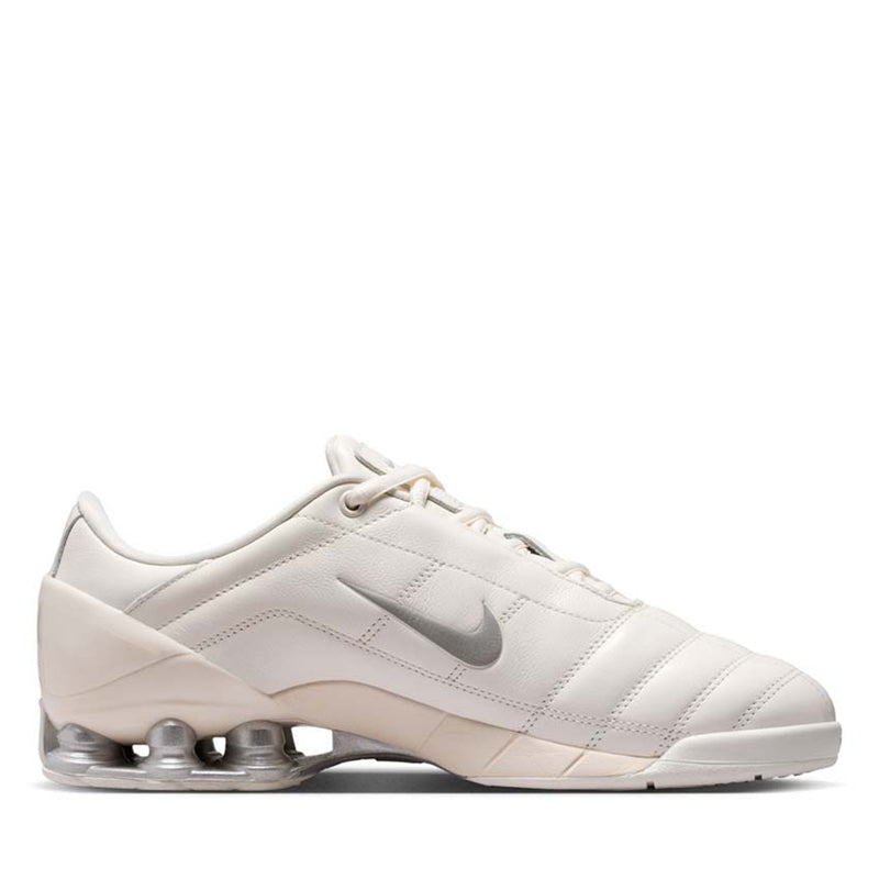 Women's Nike T90 Shox Magia - Sail/Metallic Silver