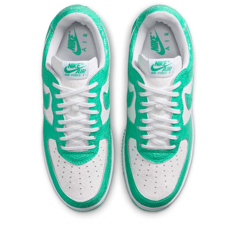 Nike Air Force 1 'Cracked Leather' - Menta/Menta