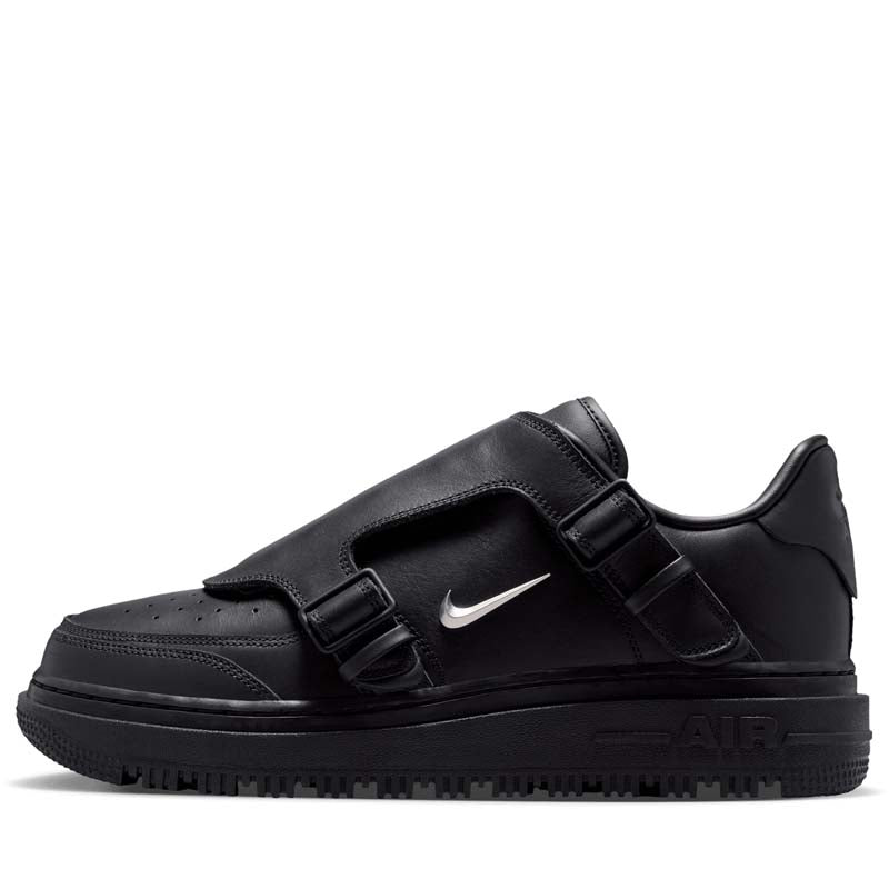 Nike Air Force 1 Luxe - Black/Metallic Silver