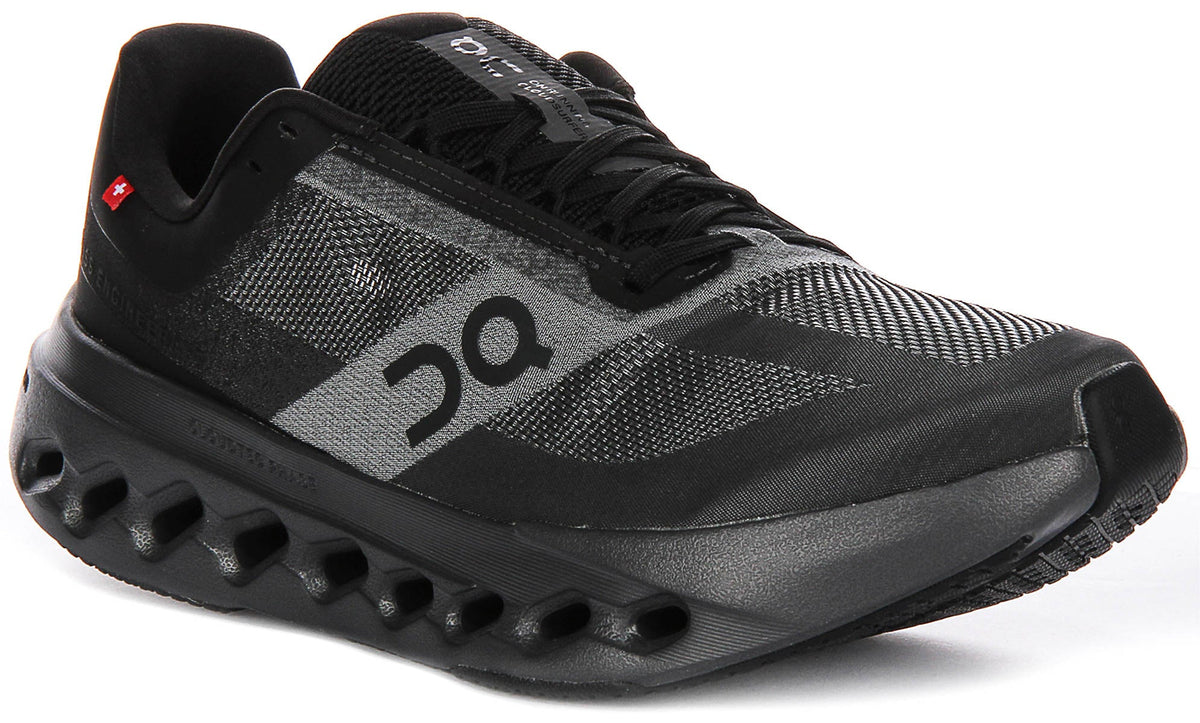 On Running Cloudsurfer Next In Black Grey For Women