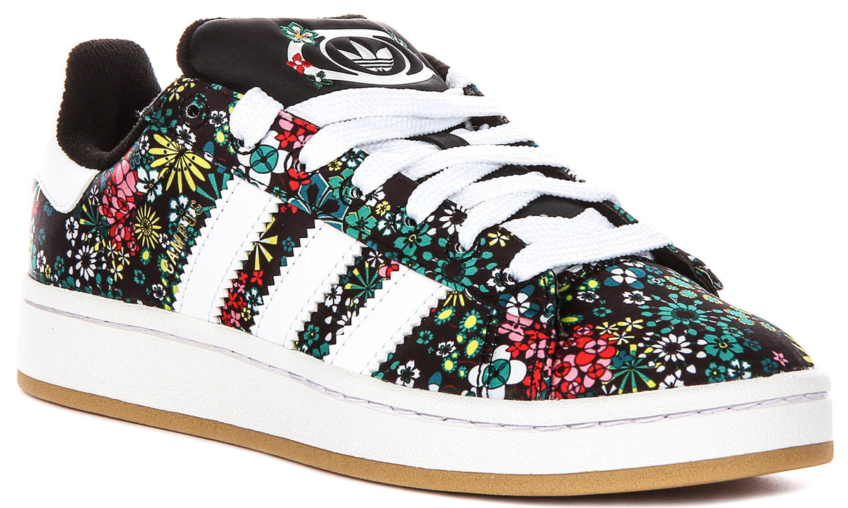 Adidas Campus 00S X Liberty Print In Black Florals For Junior