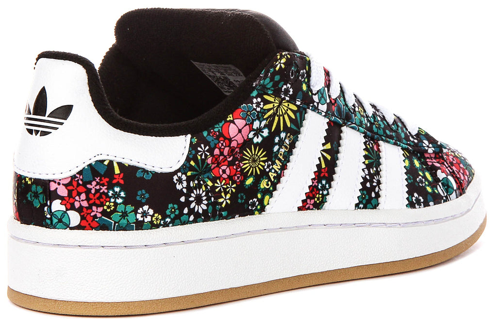 Adidas Campus 00S X Liberty Print In Black Florals For Junior