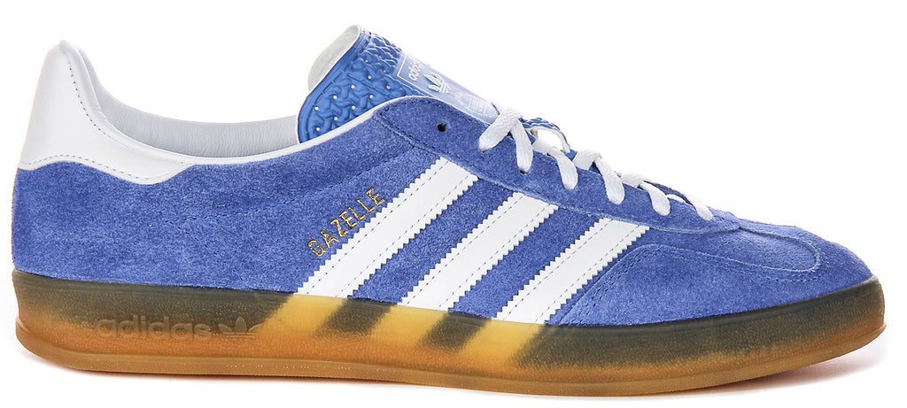 Adidas Gazelle Indoor In Blue White