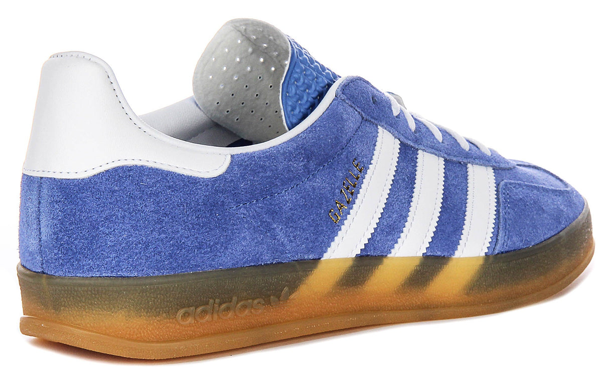Adidas Gazelle Indoor In Blue White