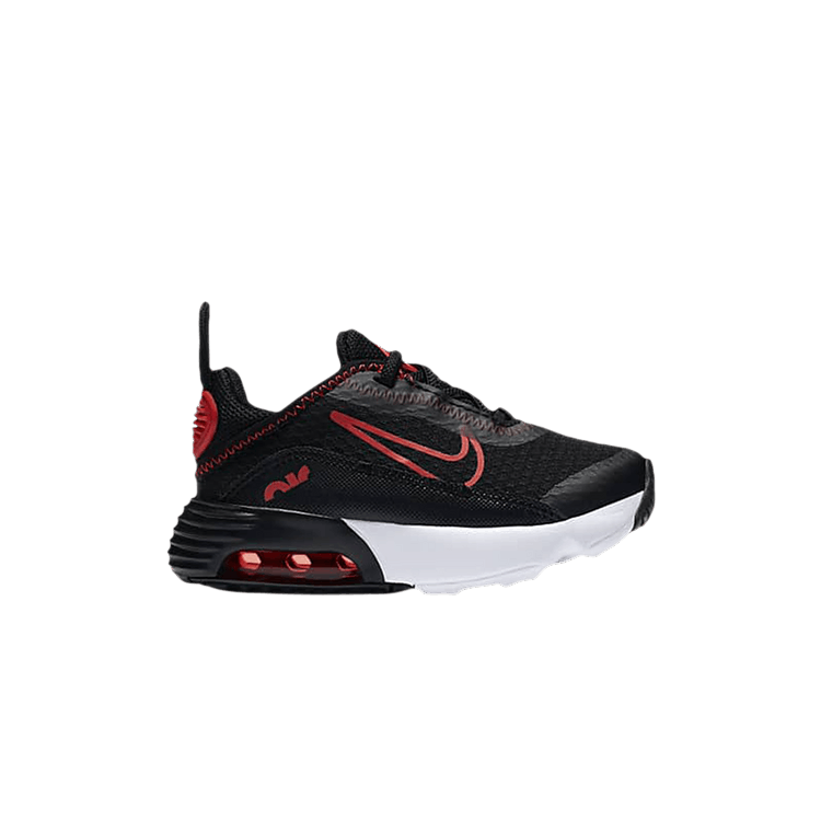Nike Air Max 2090 TD 'Black Crimson' — Black/Anthracite/White/Bright Crimson (CU2092 004)