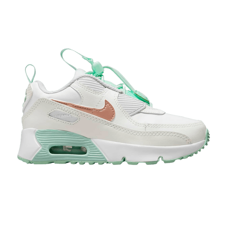 Nike Air Max 90 Toggle PS 'White Mint Foam Metallic Red Bronze'