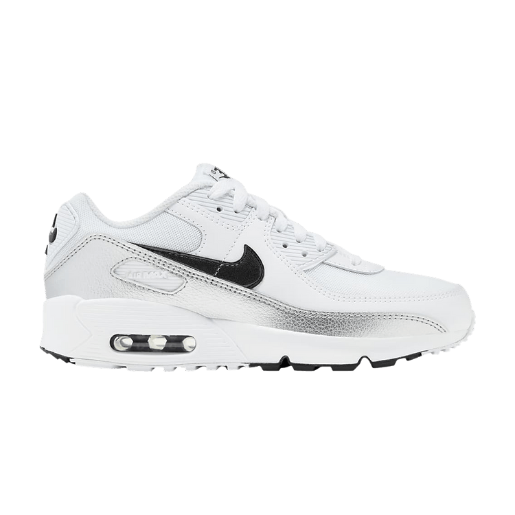 Nike Air Max 90 GS 'White Black'