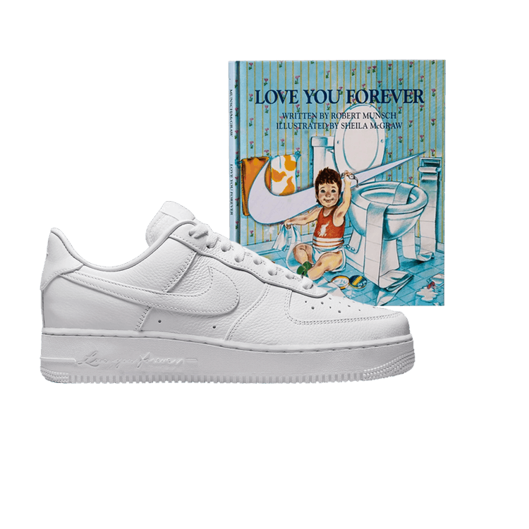 NOCTA x Nike Air Force 1 Low 'Certified Lover Boy' With Love You Forever Book