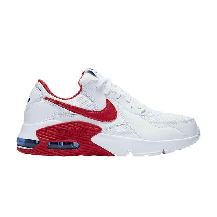 Nike Wmns Air Max Excee 'White University Red' — White/University Red/Neutral Grey