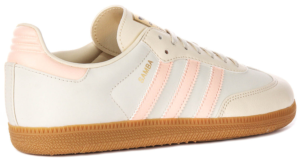 Adidas Samba OG J In Cream For Juniors