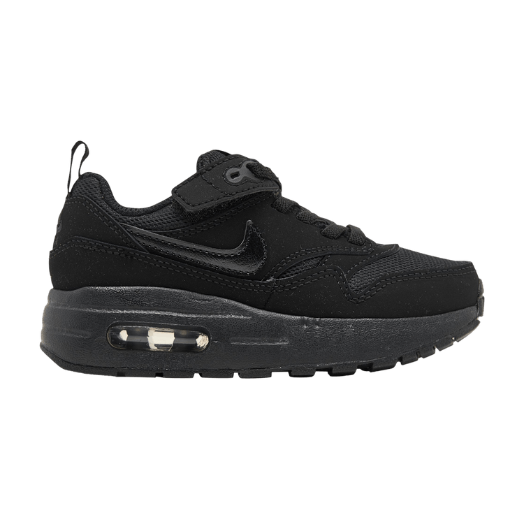 Nike Air Max 1 EasyOn PS 'Triple Black'
