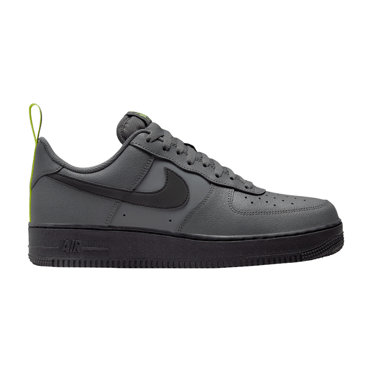 Nike Air Force 1 '07 'Iron Grey Volt'