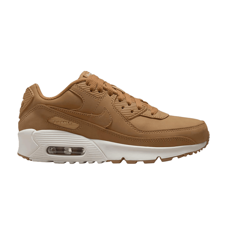 Nike Air Max 90 GS 'Flax/Sail/Flax'