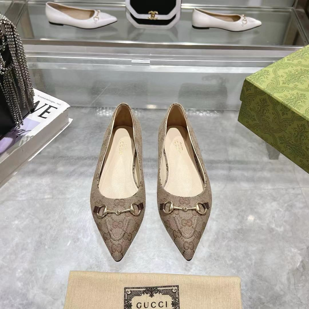 SE1579 Gucci Women's Horsebit Ballet Flat / Size5-11