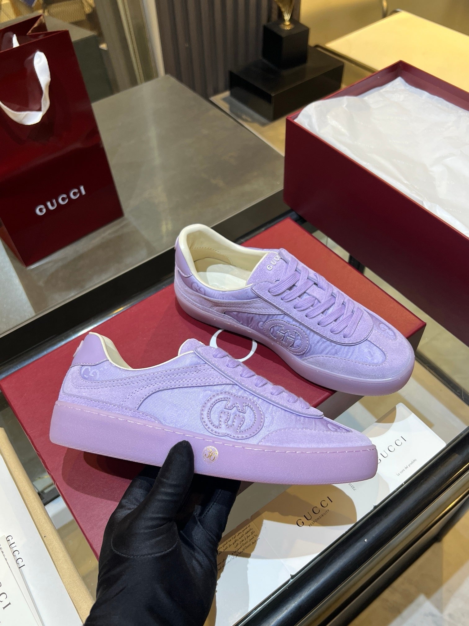 SE1707 Gucci Women's G75 Sneaker / Size5-12