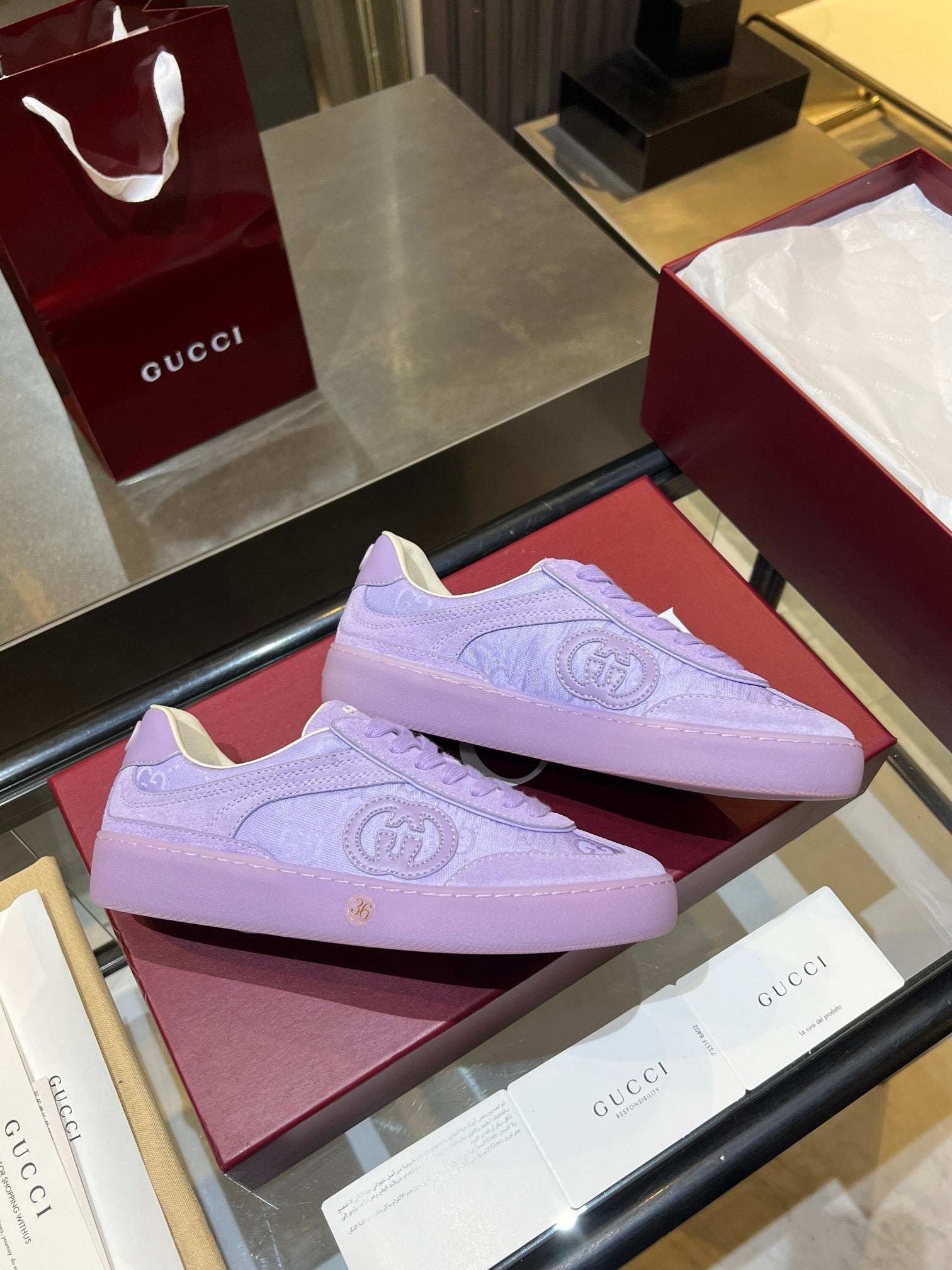 SE1707 Gucci Women's G75 Sneaker / Size5-12