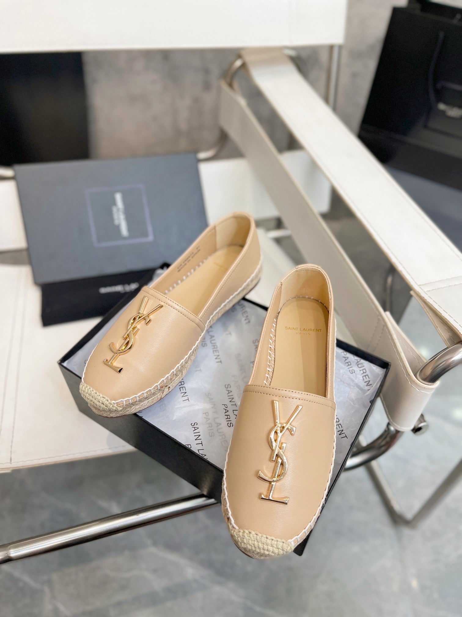 SE1120 Cassandre Espadrilles in Lambskin / Size4-11