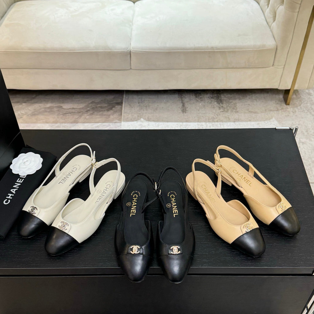 SE1717 Chanel Slingback / 25mm/65mm/90mm / Size5-11