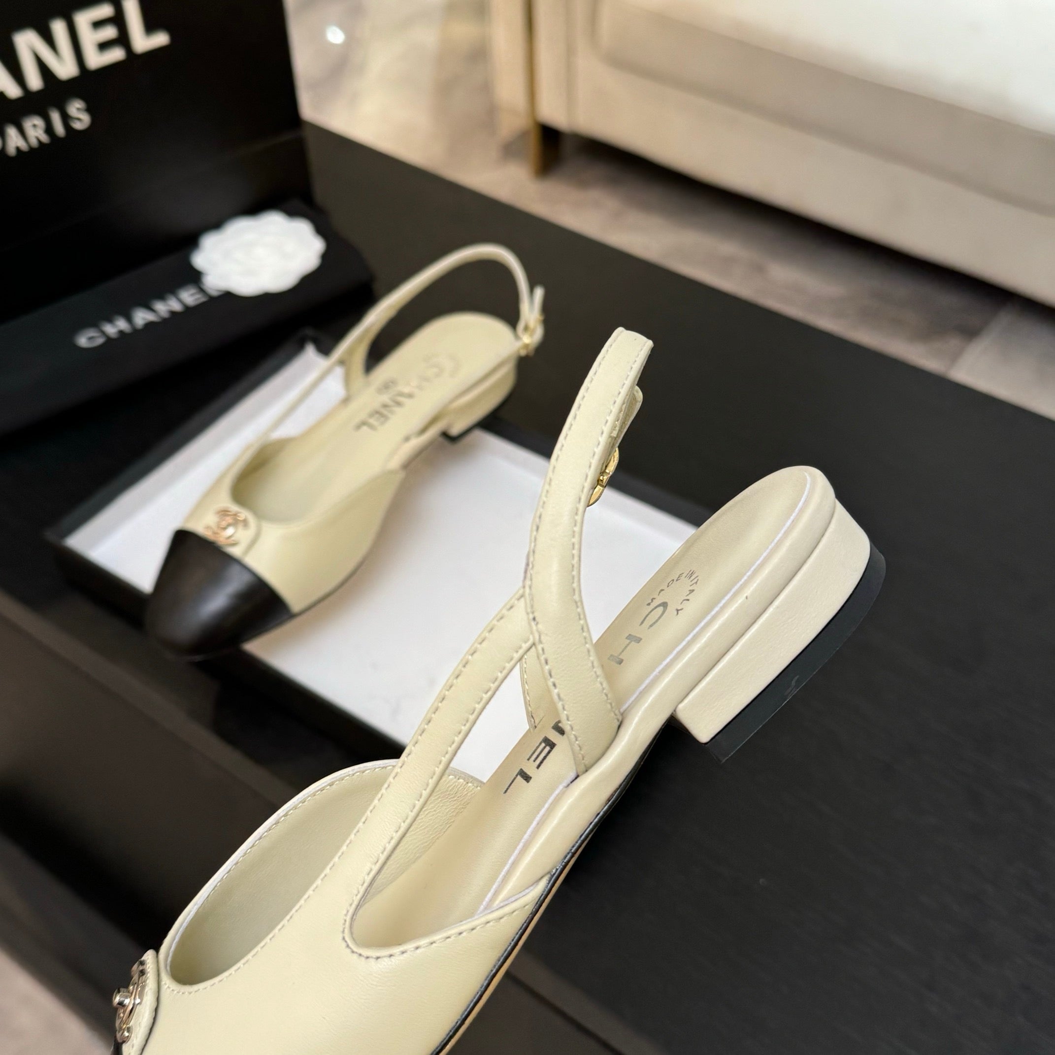 SE1717 Chanel Slingback / 25mm/65mm/90mm / Size5-11