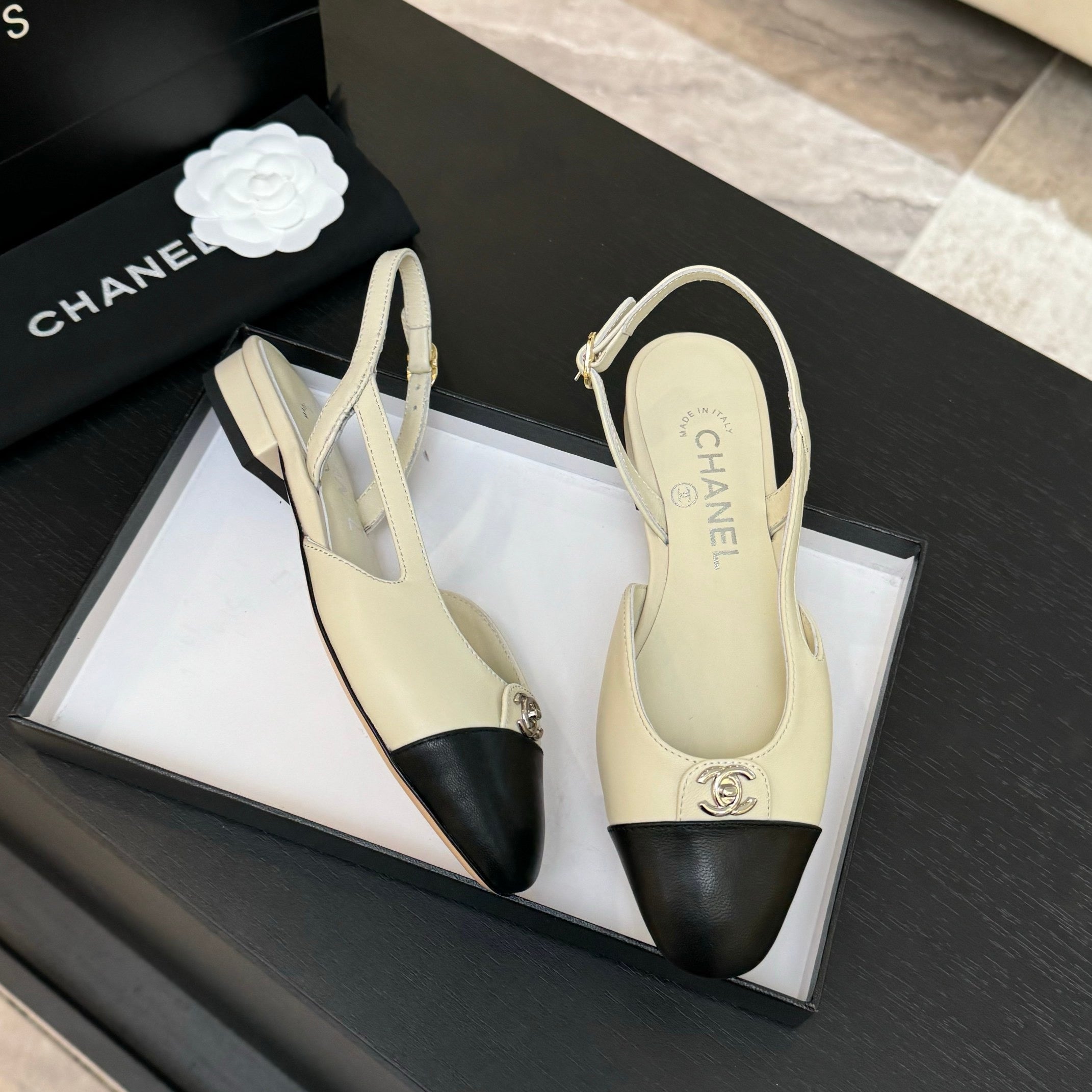 SE1717 Chanel Slingback / 25mm/65mm/90mm / Size5-11