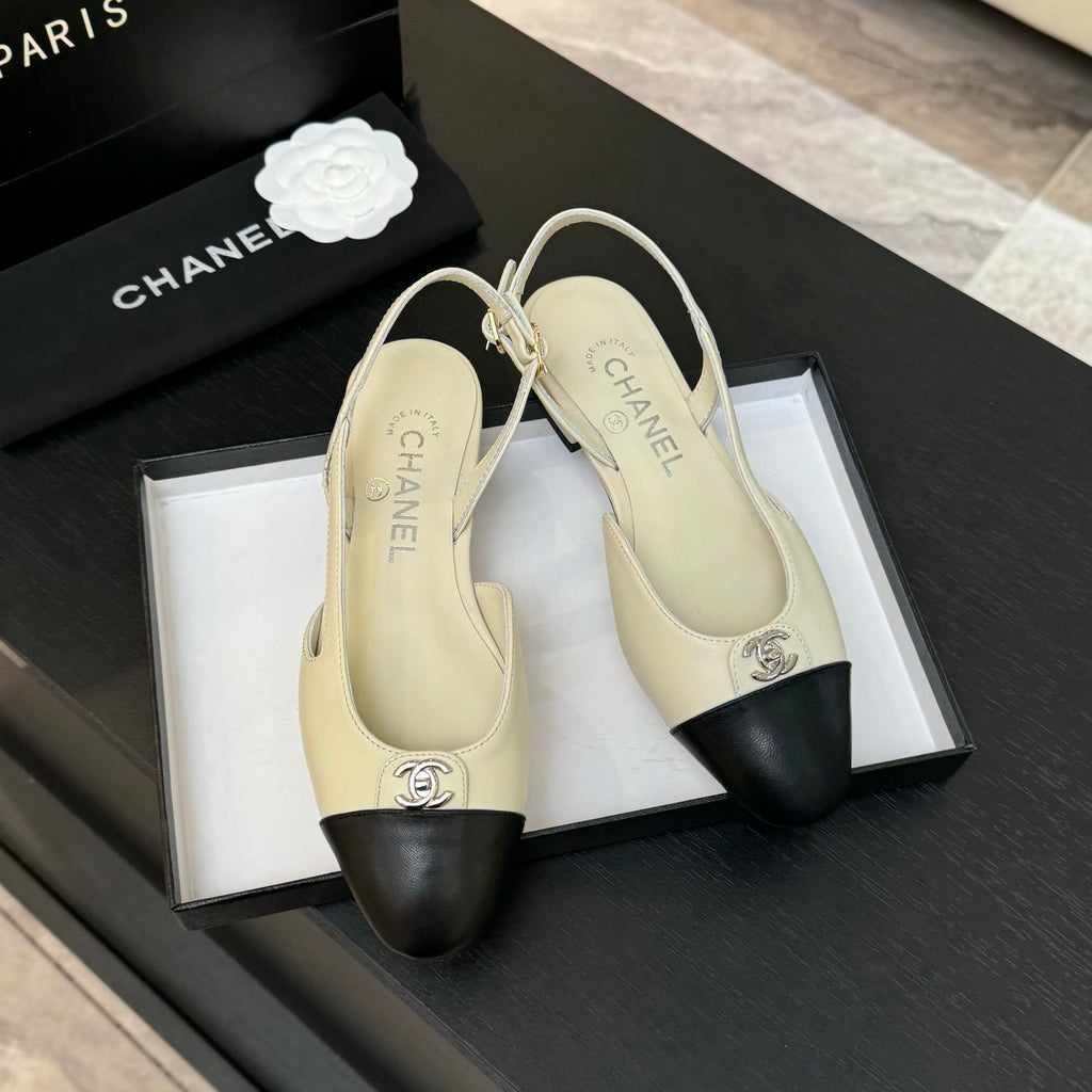 SE1717 Chanel Slingback / 25mm/65mm/90mm / Size5-11