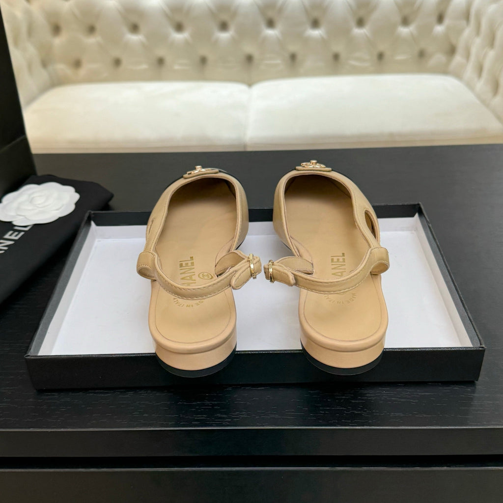 SE1718 Chanel Slingback / 25mm/65mm/90mm / Size5-11