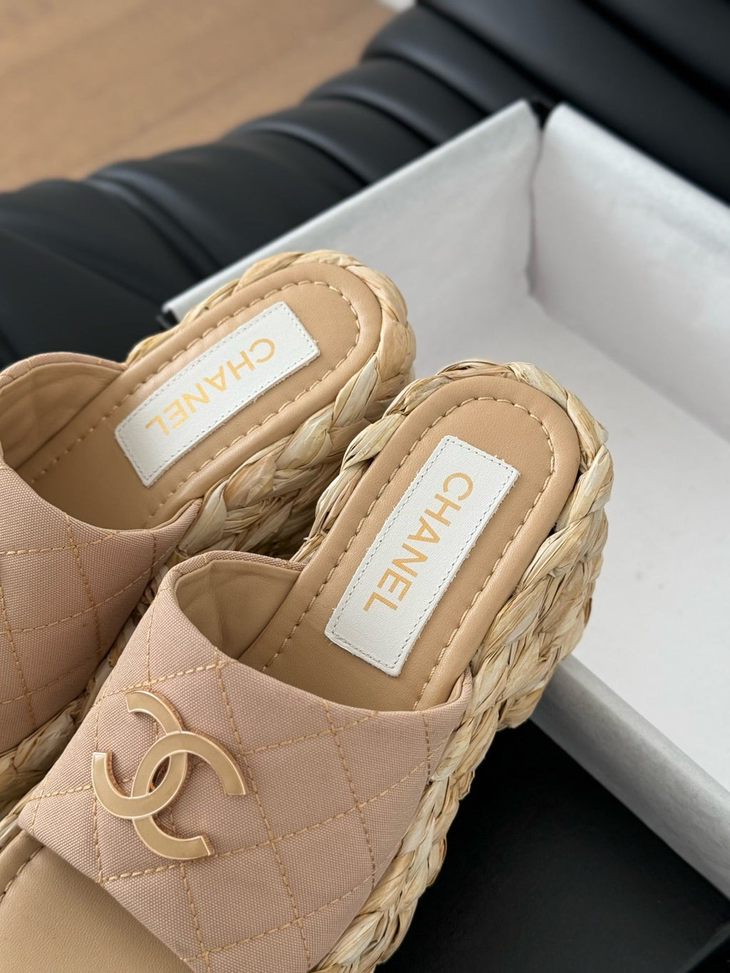 SE1590 Chanel Wedge Sandals / Size5-11