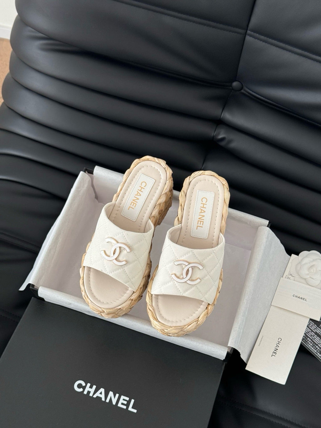 SE1591 Chanel Wedge Sandals / Size5-11