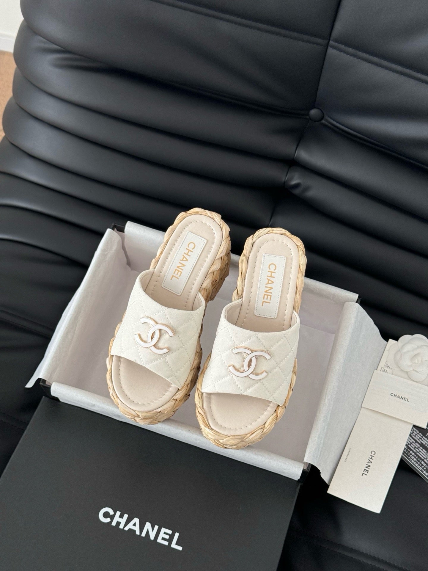 SE1591 Chanel Wedge Sandals / Size5-11