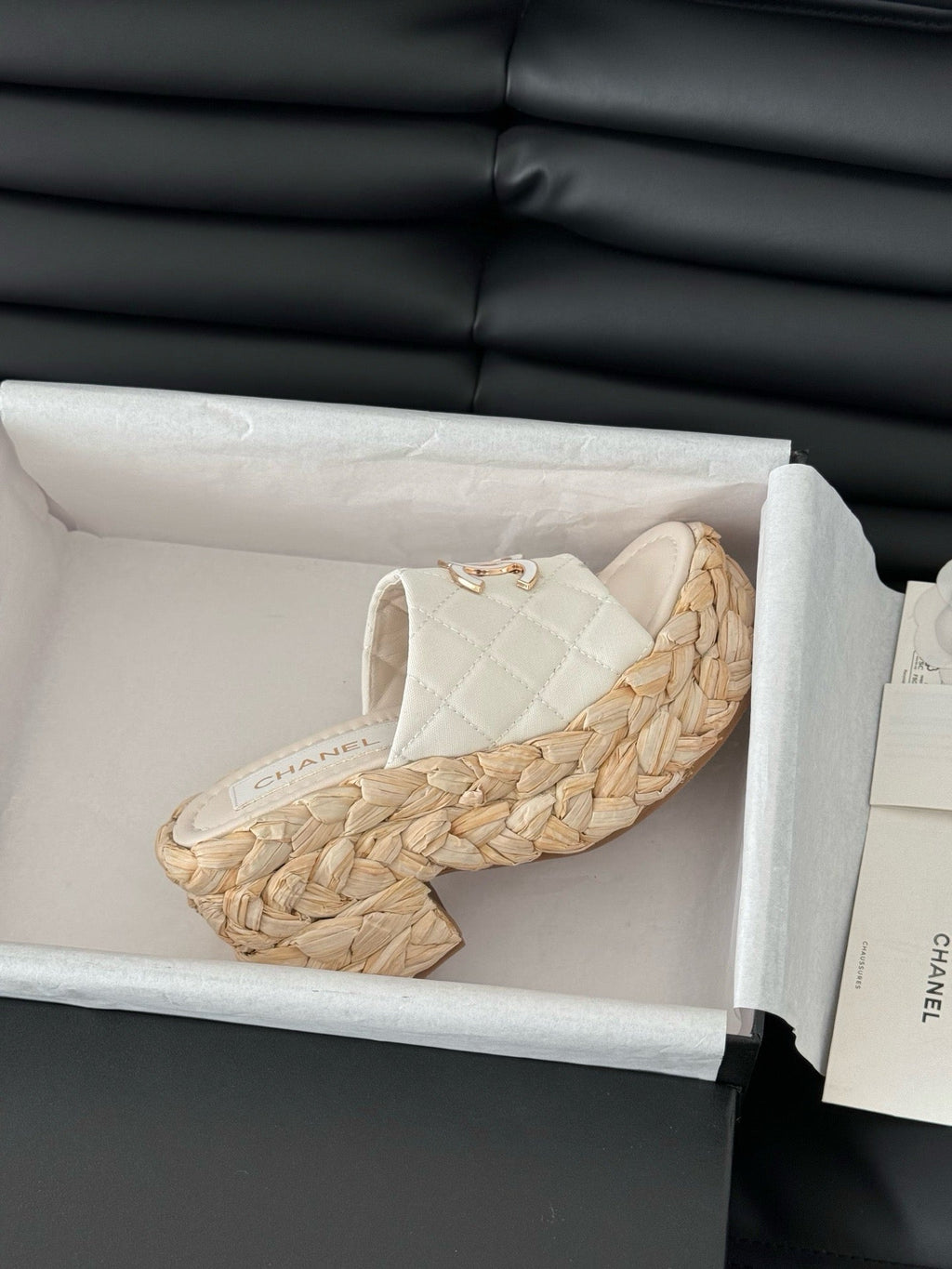 SE1591 Chanel Wedge Sandals / Size5-11