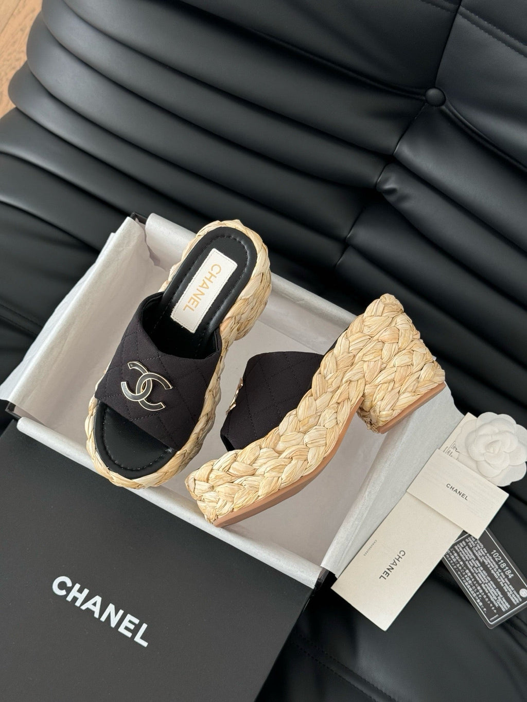 SE1592 Chanel Wedge Sandals / Size5-11