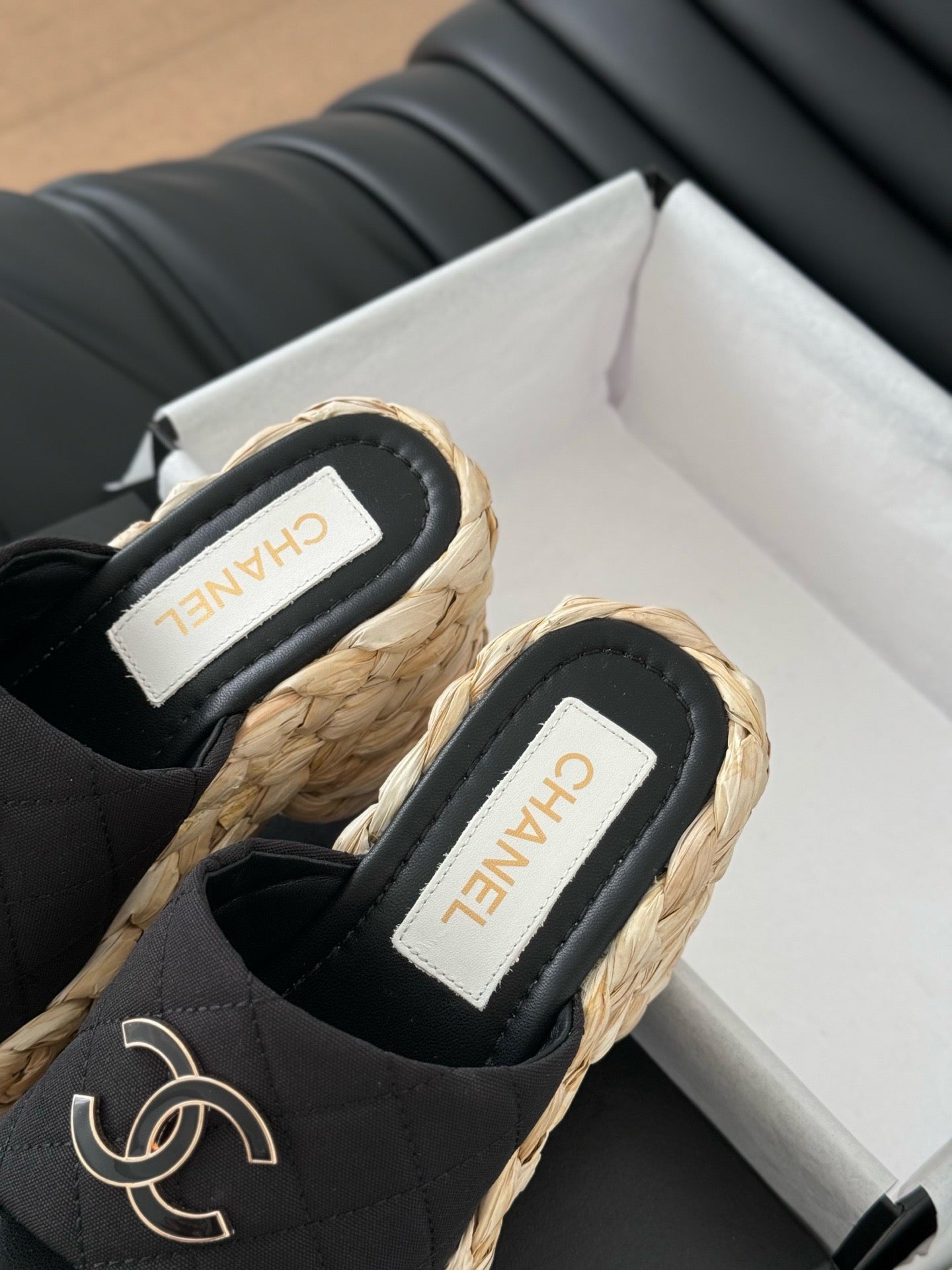 SE1593 Chanel Wedge Sandals / Size5-11